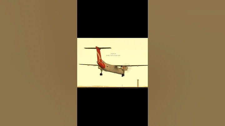 Infinite Flight| Qantas Link Dash 8-Q400 landing 🛬| #shorts #infiniteflight #dash8Q400 #landing