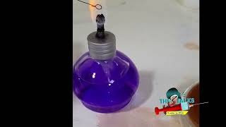 Microbiology -sterilisation of the wire loop for inoculation