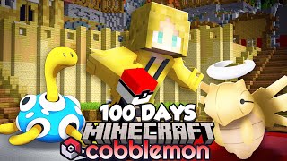 100 DAYS Of POKÉMON IN MINECRAFT???? This Is COBBLEMON Minecraft’s Newest Pokémon Modpack Challenge