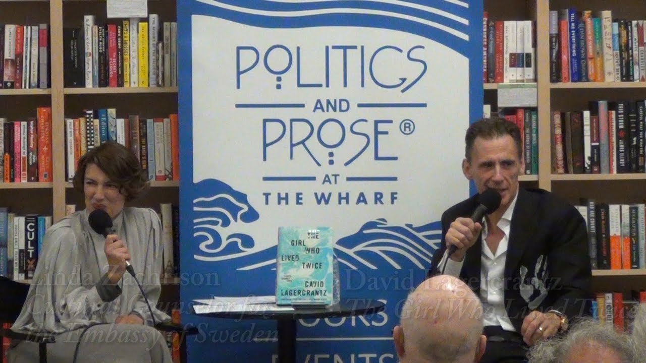 David Lagercrantz, "The Girl Who Lived Twice" YouTube