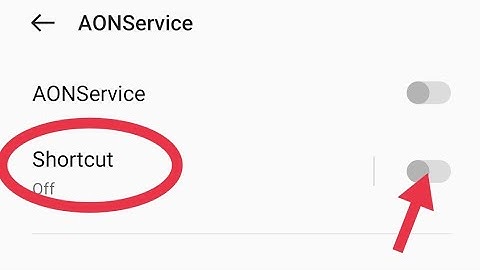 mobile setting OnePlus N20 5G, OnePlus N20 5G me  AON service shortcut  ko off kaise kare