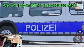 Police Officer Driving Bus Route   POLIZEI Simulator 🚌 screenshot 3