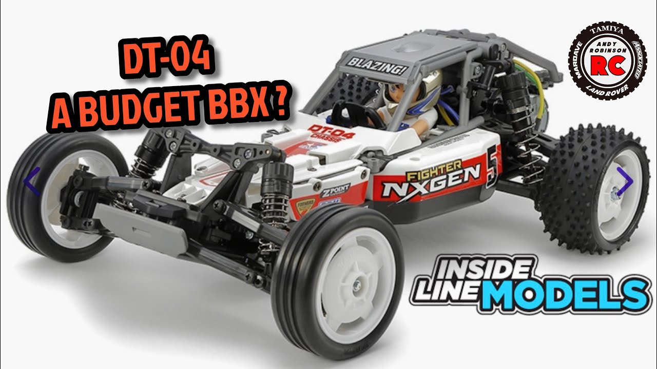 E410: Tamiya's Cheaper BBX The New-ish Tamiya DT04 Fighter NxGen