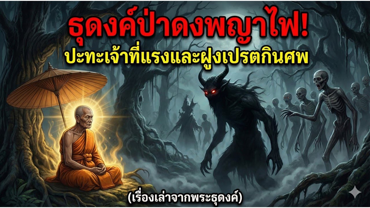 เปรตกินศพ เรื่องเล่าจากพระธุดงค์