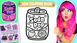 Coloring My Cozy K-Pop Idol Coloring Book 🎶🥤 Soda Pop Page + Fan Mail 💌 Ohuhu Markers 💜 screenshot 5