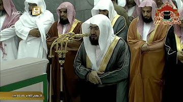 تلاوة رائعة تفوق الوصف من صلاة التهجد للشيخ بندر بليلة - ليلة 25 رمضان 1437هـ