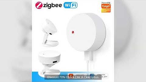 ZigBee Wifi MmWave Human Presence Motion Sensor Radar Wave Human Detector Motion Detector Tuya Hub S