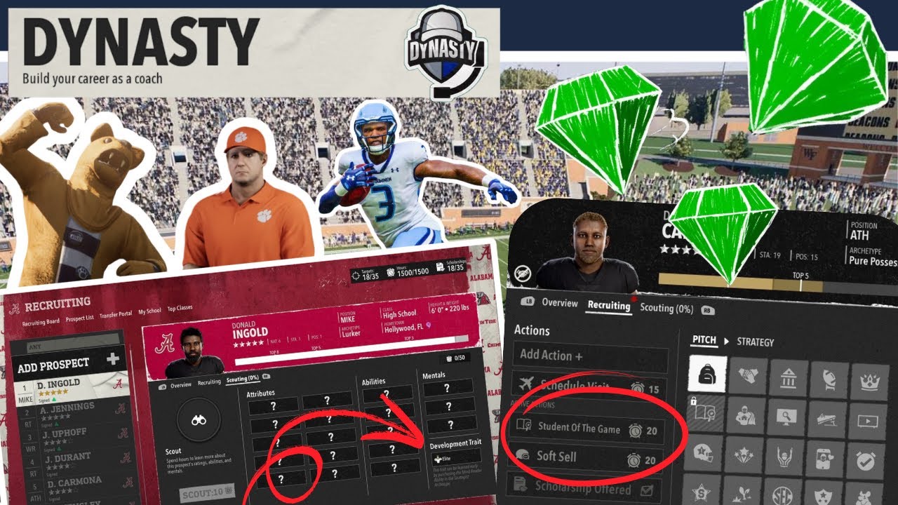 CFB 26 - Secrets to Recruiting in Dynasty Rebuild in College Football 26