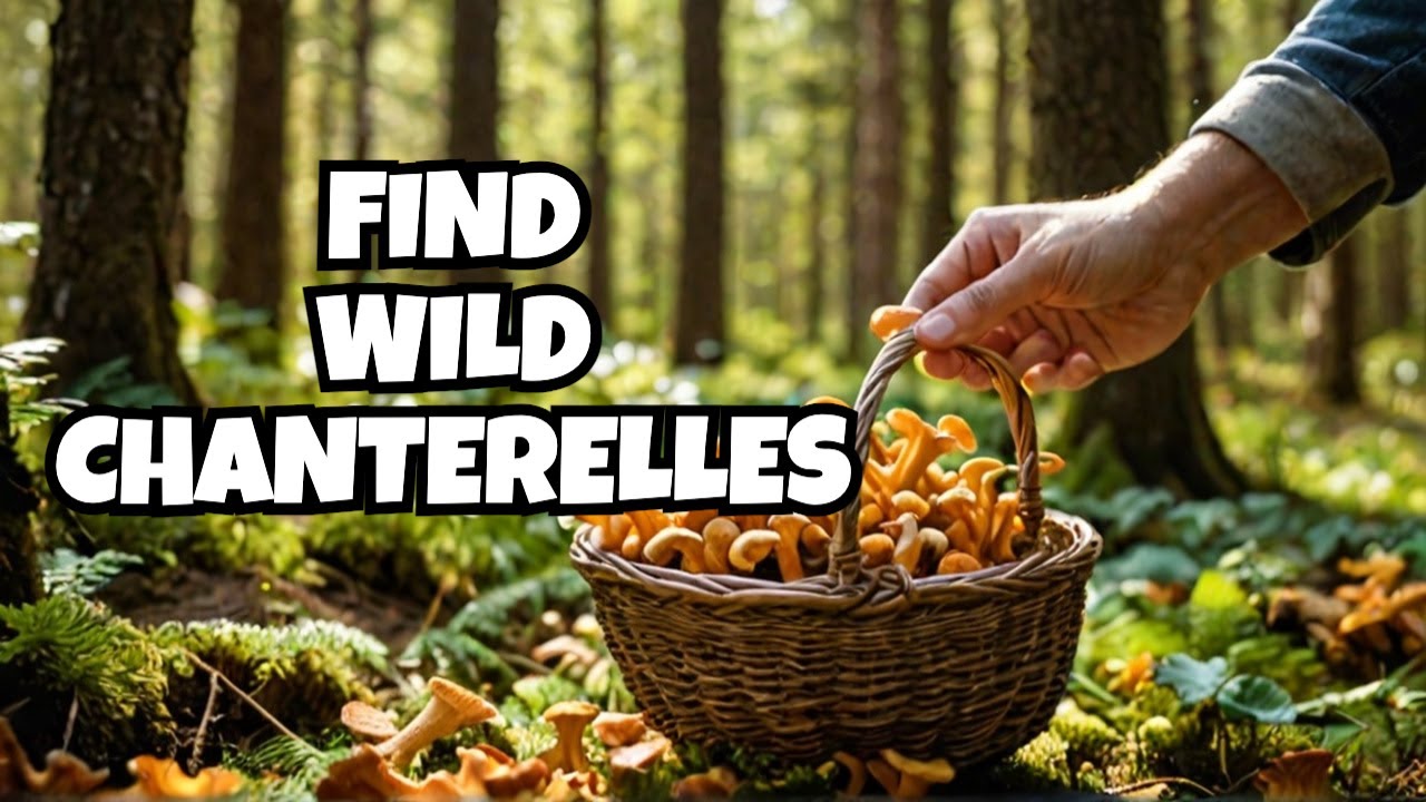 How to Forage for Wild Pacific Chanterelle Mushrooms 🍄 wild mushroom