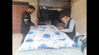 How to sew a mattress by hand🪡🧵 screenshot 4