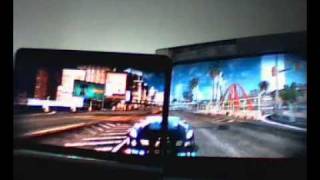 Split Second dual screen on ATI mobility 5650