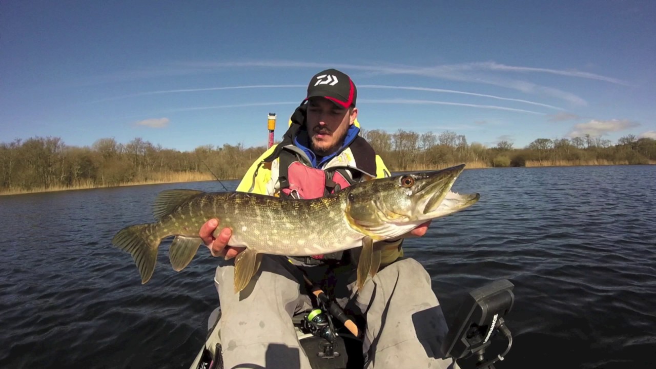 Fishing with Mack Kayak Fishing Ireland Short Pike Session YouTube