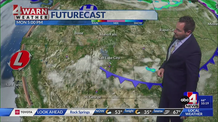 Limited moisture moving through as above average temperatures continue - DayDayNews