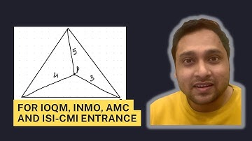Using rotation to solve olympiad geometry problem | IOQM, ISI-CMI Entrance,American Math Competition