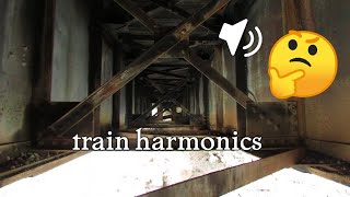 Weird Sounds Under the Train Tracks