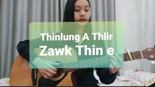 THINLUNG A THLIR ZAWK THIN E - Vanlalsailova (fingerstyle guitar cover)|Sdp Sailo|