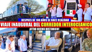 Mexico Estrena Linea De Trenes Del Corredor Interoceanico Abriendo Paso Al Comercio Mundial
