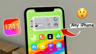 iOS 17.4.1 New Features- IOS 17.4.1 New Interactive Widgets - IOS 17.4.1 Custom features