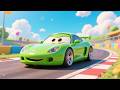 Grunt Grunt Green Racer! 🏎️💚 | Fun Racing Car Song for Kids | Nursery Rhymes &amp; Kids Songs