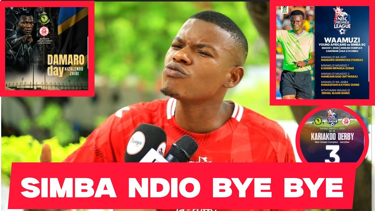 PACHA SIMBA:YANGA BINGWA TENA/REFA HUYU FAMILIA YA YANGA/YANGA KAMA WAPO SERIOUS SANA NA DAMARO DAY