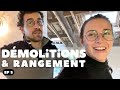 Pas de rnovation sans dmolitions  rangement   ep 5  vlog rnovationtravaux renovation