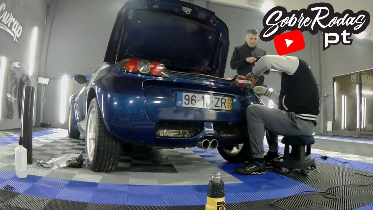 Já começou as modificações smart roadster