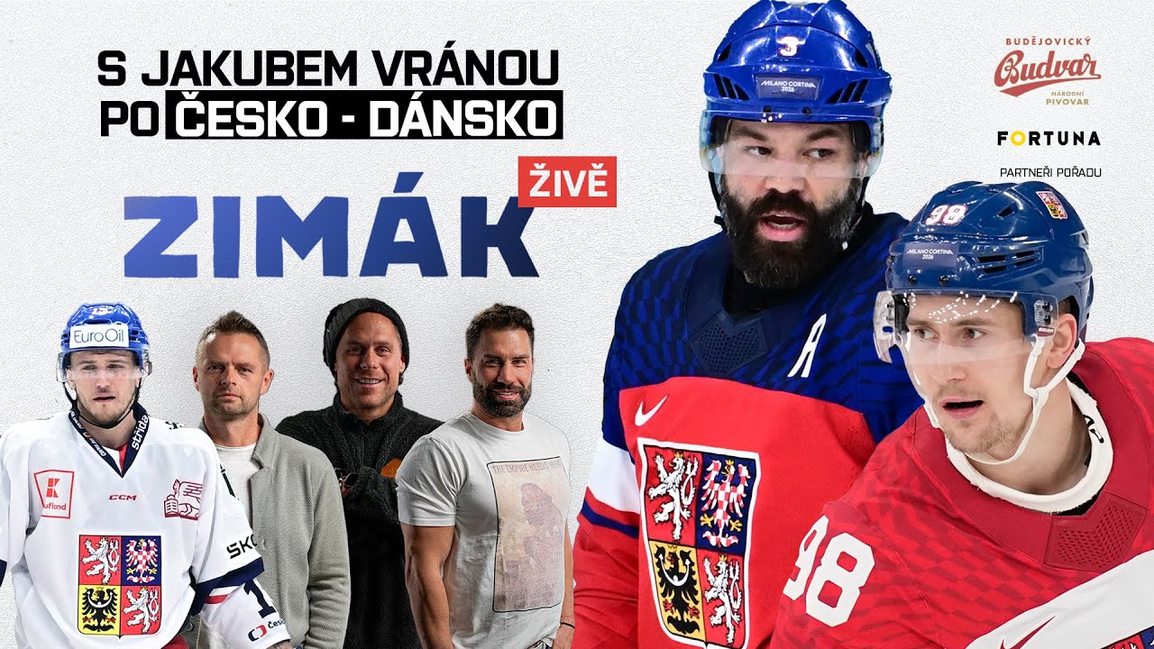 Zimák ŽIVĚ po trápení s Dány: Dudáku, tak to běž trénovat, čertil se Irgl. Duda mu odpověděl