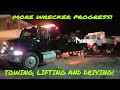 2001 8100 WRECKER PT4 MORE PROGRESS AND PUTTING IT TO WORK!