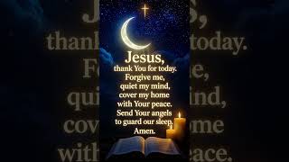 Don't Sleep Without This Powerful Night Prayer Tonight #God #faith #prayer #shorts
