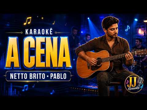 Miniatura do vídeo de A CENA - Netto Brito, Pablo - Karaokê (cover)