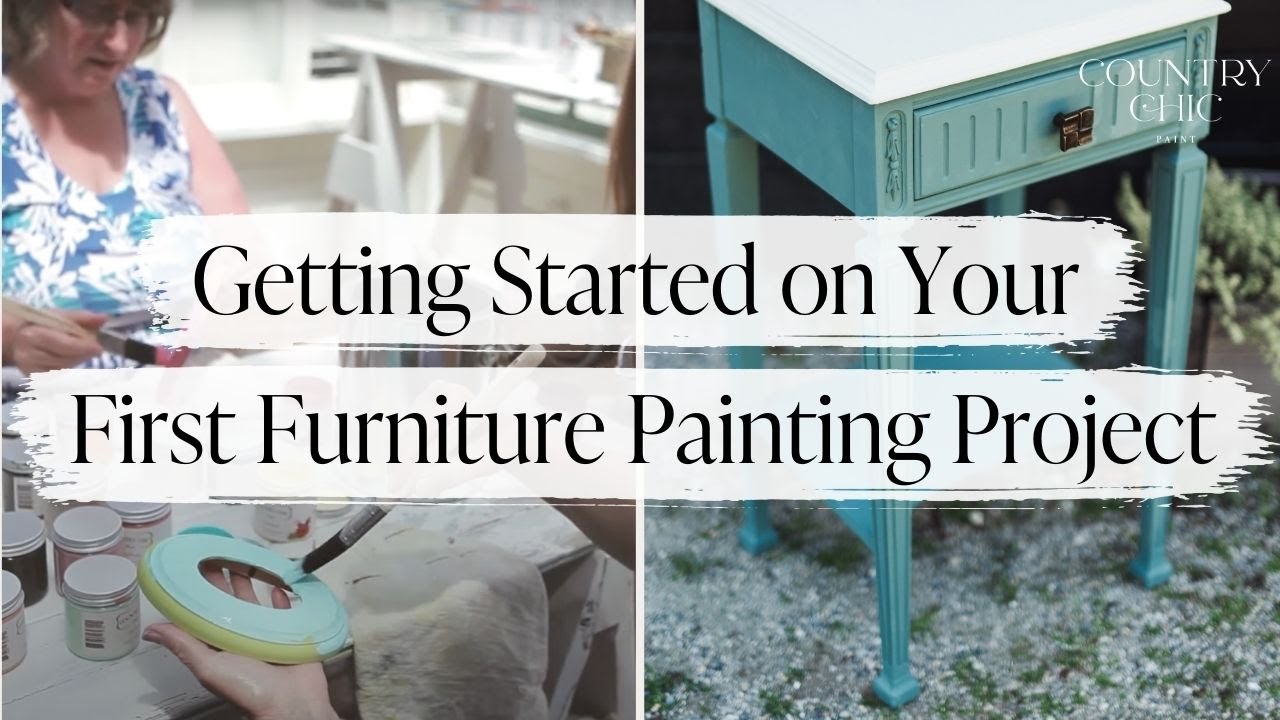 How To Get Started on Your First Furniture Painting Project With