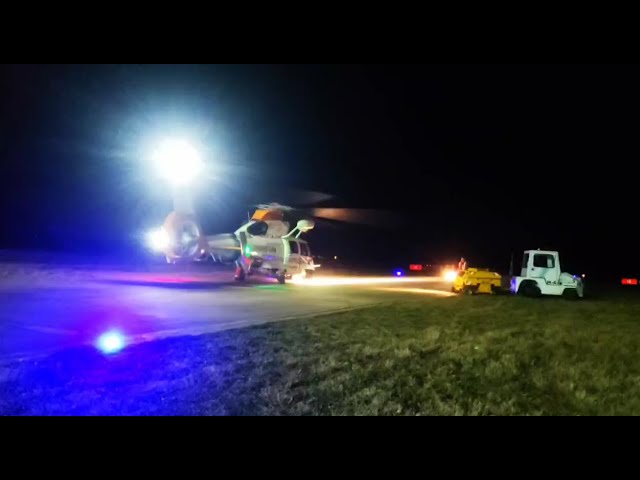Mar del Plata 🚨 | Prefectura aeroevacuó a un tripulante y busca a otros dos.