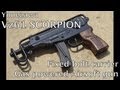 Yonezawa Vz61 SCORPION Fixed bolt carrier Gas powered Airsoft gun ヨネザワ スコーピオン