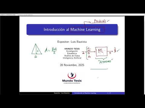 Sesión 16: Introducción al Machine Learning I