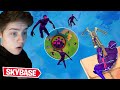 Zombilerle *SKYBASE* Challenge !! (Türkçe Fortnite)