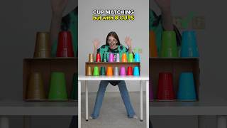 Can My GF Match EIGHT Cups?!