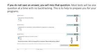 How to navigate a Blackboard course