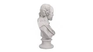 Design Toscanos William Shakespeare Sculptural Bust Large
