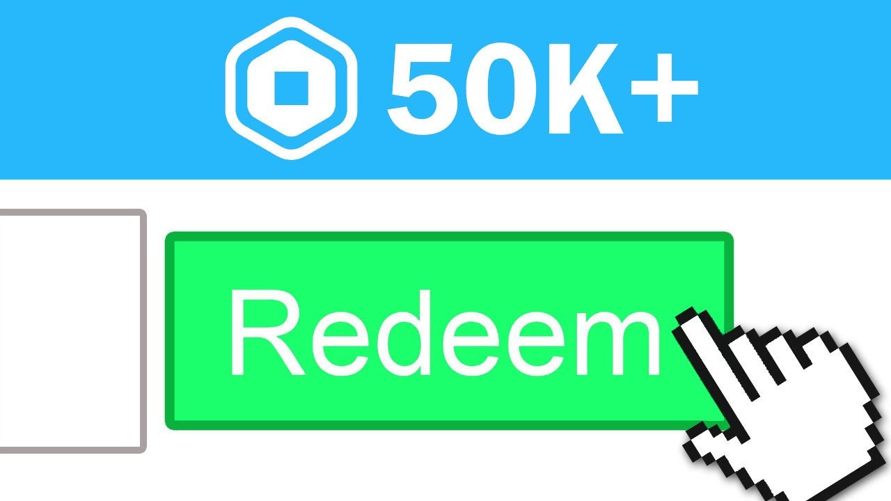 Enter This Promo Code For Free Robux 50 000 Robux February 2020 Youtube - 50k robux mobile