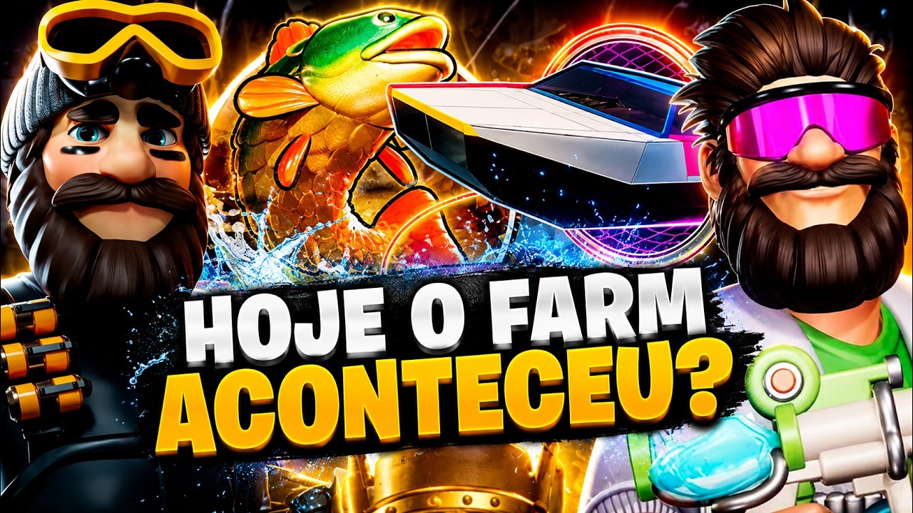 Saudade de Uma Bela Farmada nos Big Bass ▬ Jogo Responsável 18+