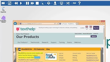 Read&Write for Windows Speech Video Tour