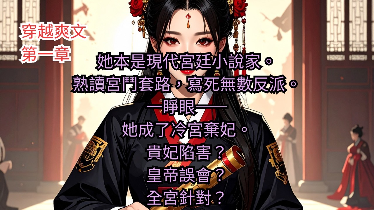 穿越冷宮第一天，我已經寫好妳們的死法【第一章】