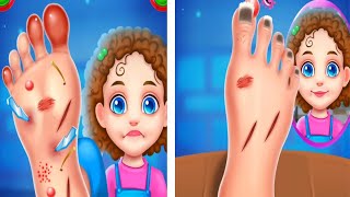 🦶Nail foot doctor🦶 New Run Game, Gameplay  Android, ios #gameplay​ #PoppyRun  #gaming screenshot 3
