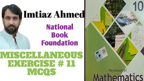 Class 10 Maths NBF Miscellaneous Ex # 11|FBISE Maths 10  Miscellaneous Ex # 11|#maths10|#nbf#fbise|