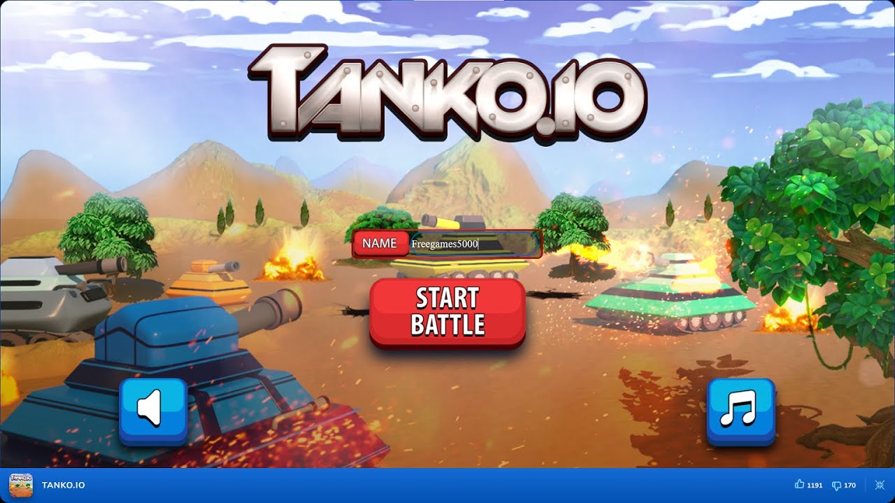 Tanko.io 🕹️ Chơi trên CrazyGames