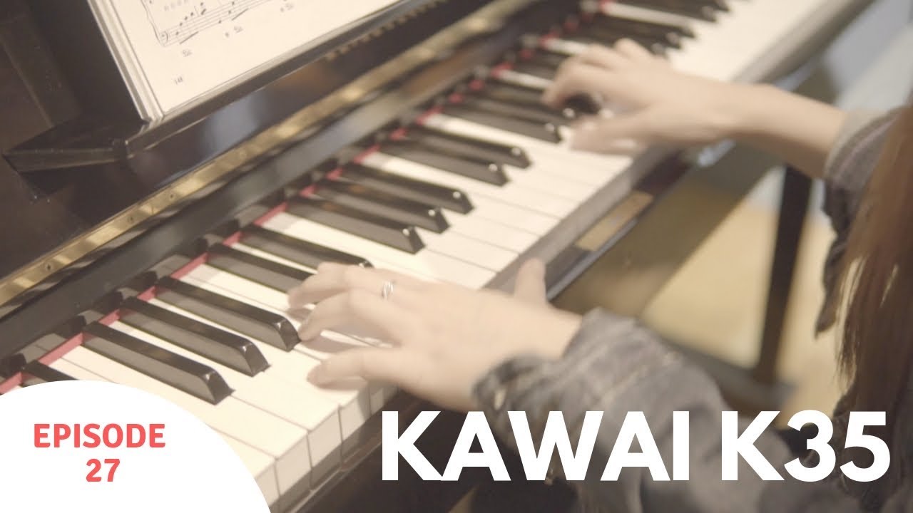 KAWAI K35 Piano Review - 周杰伦安静 Piano Cover - YouTube