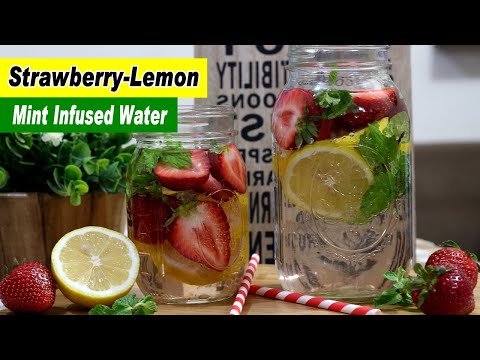 strawberry-lemon-mint-infused-water-recipe