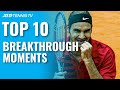 Top 10 Breakthrough Moments on the ATP Tour! 😮