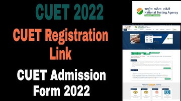 How to Fill cuet application form 2022 | cucet application form 2022 | cuet admission form 2022
