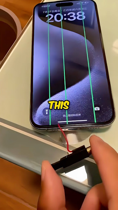 He Fixed His Iphone but…